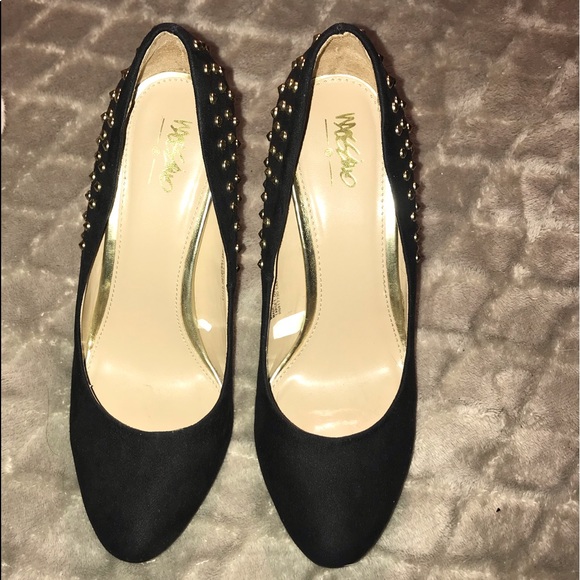 Mossimo black studded heels - Picture 3 of 7